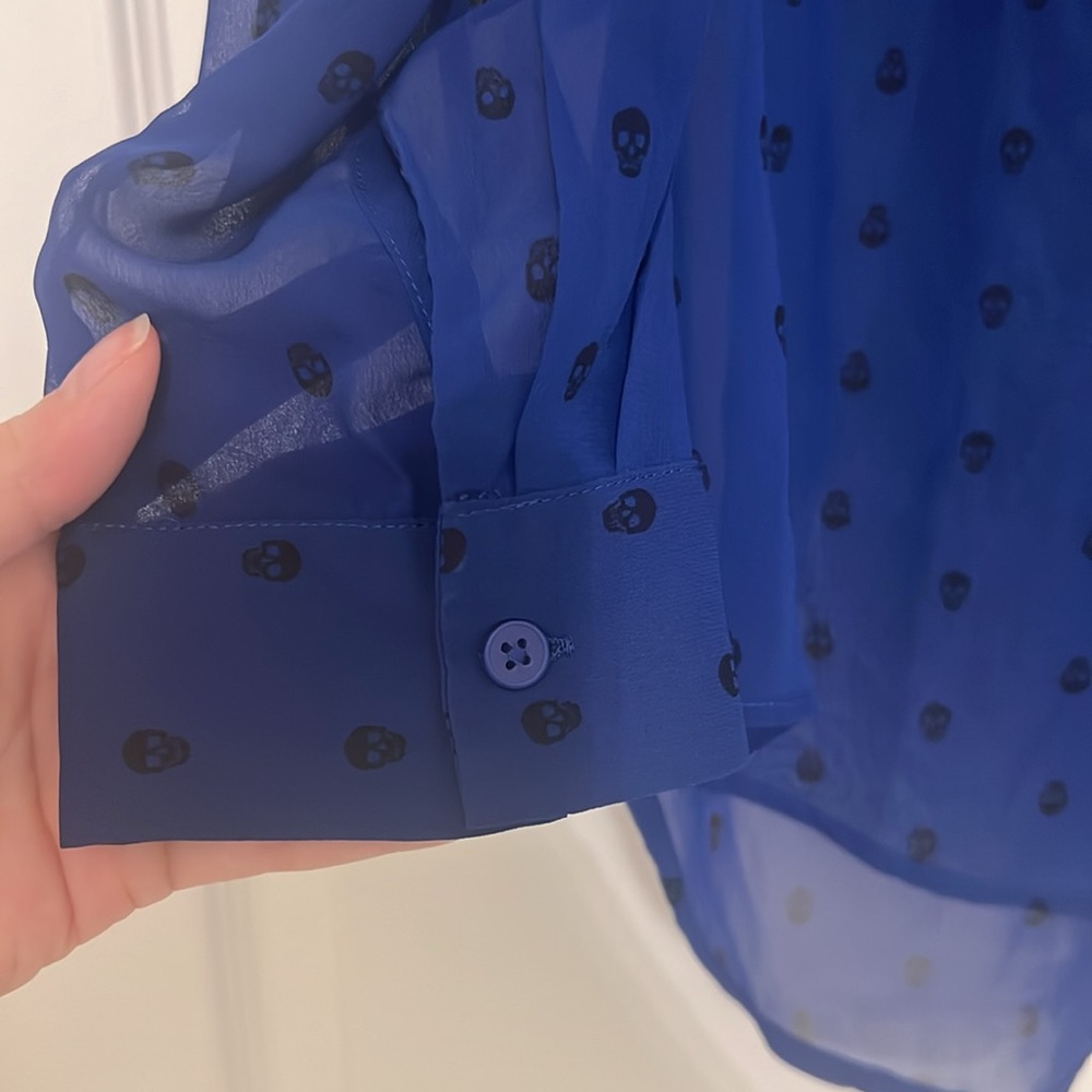 Banana Republic Skull Button Shirt